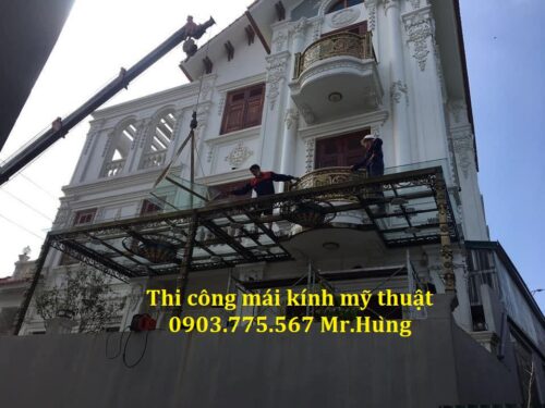 Thi công mái kính mỹ thuật tại Quận 9 - Hình ảnh 8