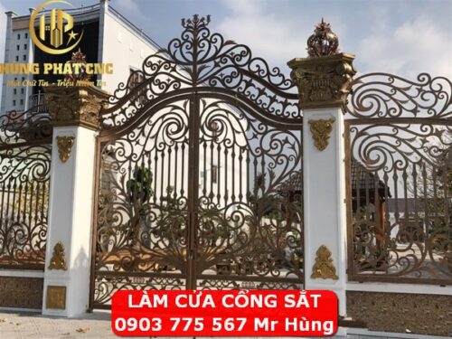 Thợ làm cửa cổng sắt mỹ thuật ở Long Khánh