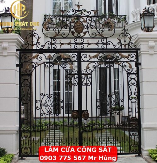 Thi công cửa sắt mỹ thuật ở Đồng Nai