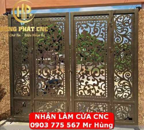 【#1】Thi công cửa sắt CnC giá rẻ tại Long Thành