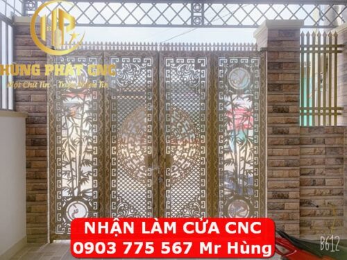 【#1】LÀM CỬA CỔNG SẮT CNC TỐT TẠI LONG THÀNH