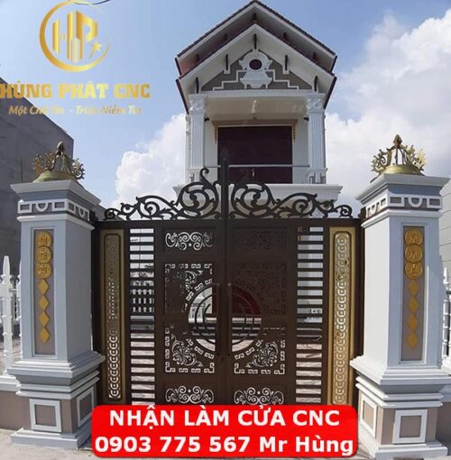 【#1】Làm Cửa Cổng Sắt CNC Quận 2